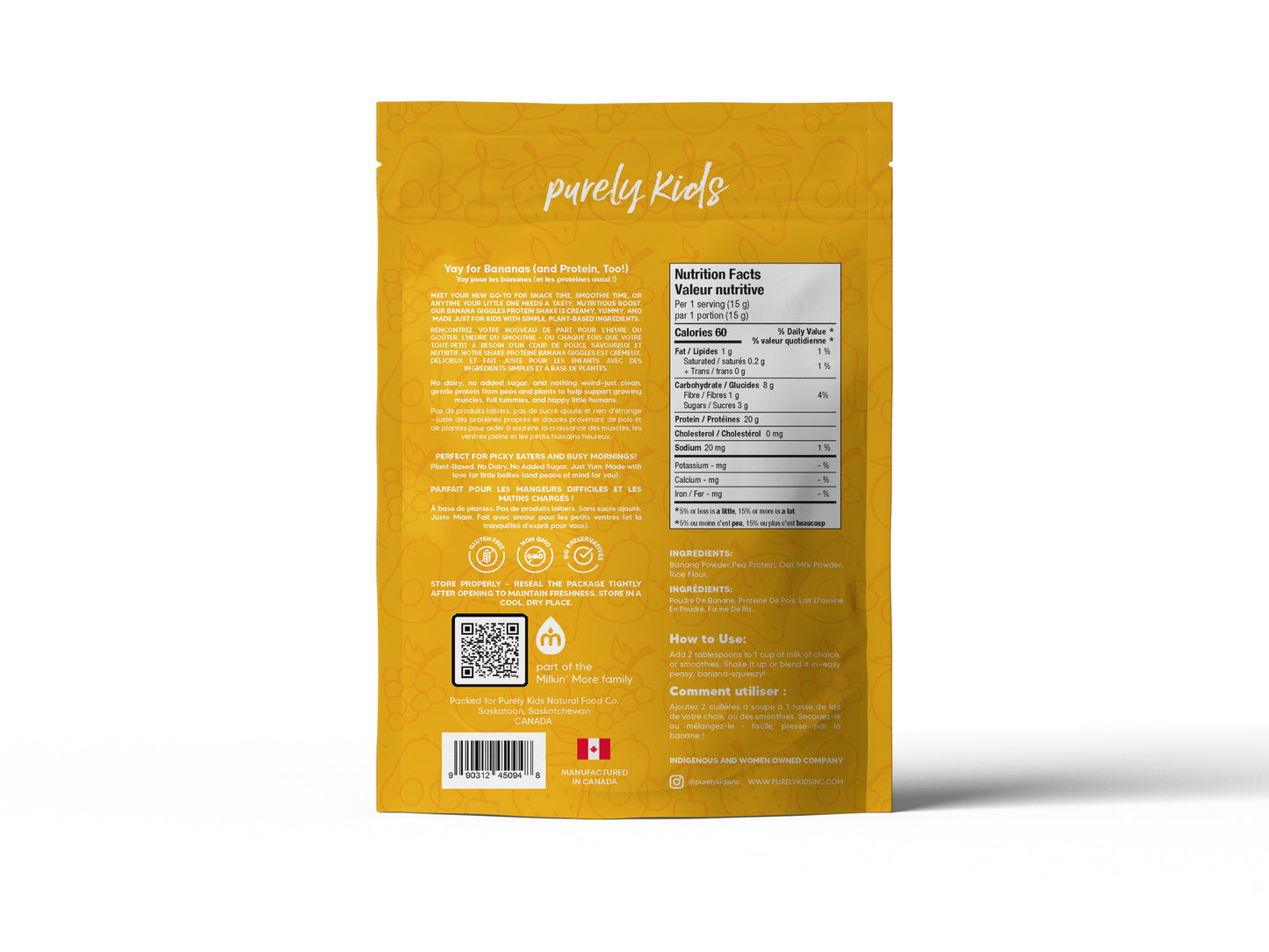 Banana Giggles Protein Drink mix