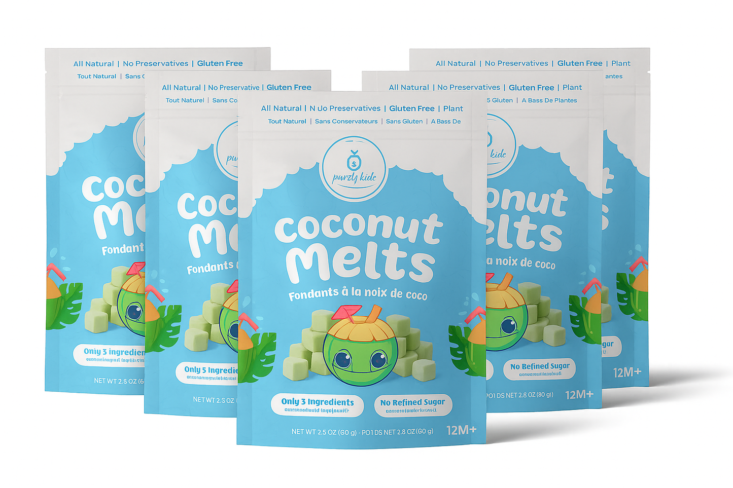 Purely Kids Coconut Melts – Dairy and Gluten Free Snack