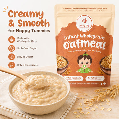 Purely Kids Organic Infant Wholegrain Oatmeal (6–8 Months)
