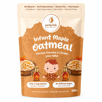 Purely Kids Organic Infant Maple Oatmeal (6–8 Months)