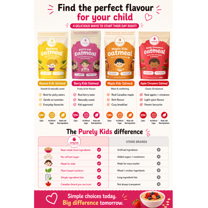 Purely Kids Organic Kids Oatmeal Combo