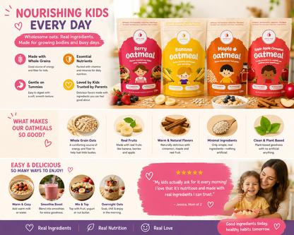 Purely Kids Organic Kids Oatmeal Combo