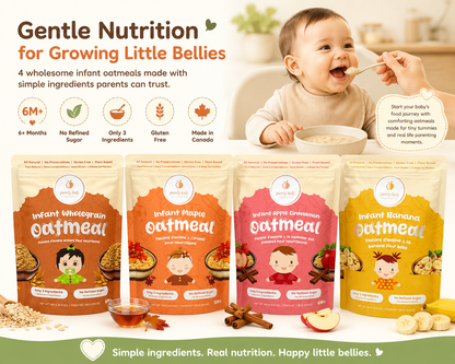 Purely Kids Organic Infant Oatmeal Combo Pack (6–8 Months)