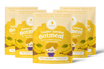 Purely Kids Organic Kids Banana Flax Oatmeal