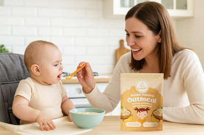 Purely Kids Organic Infant Banana Oatmeal (6–8 Months)