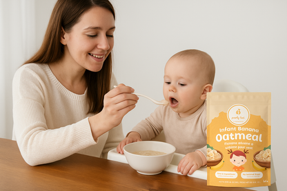 Purely Kids Organic Infant Banana Oatmeal (6–8 Months)