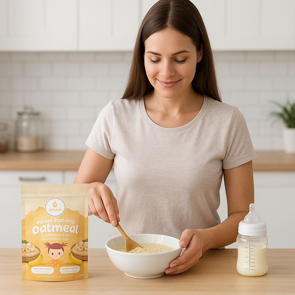 Purely Kids Organic Infant Banana Oatmeal (6–8 Months)