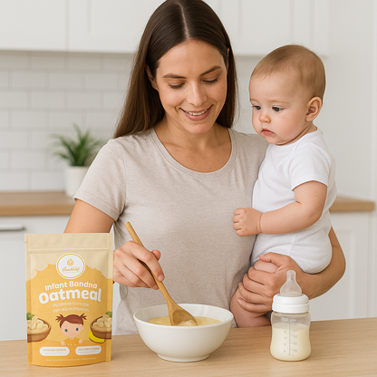 Purely Kids Organic Infant Banana Oatmeal (6–8 Months)