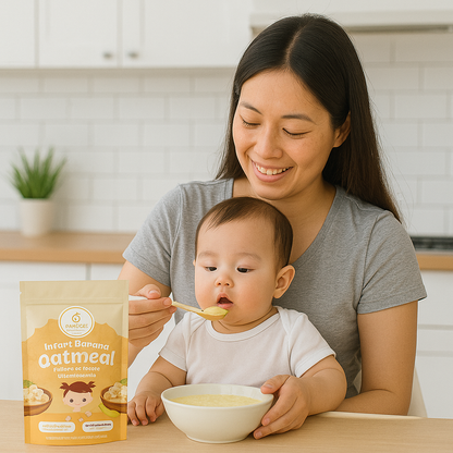 Purely Kids Organic Infant Banana Oatmeal (6–8 Months)
