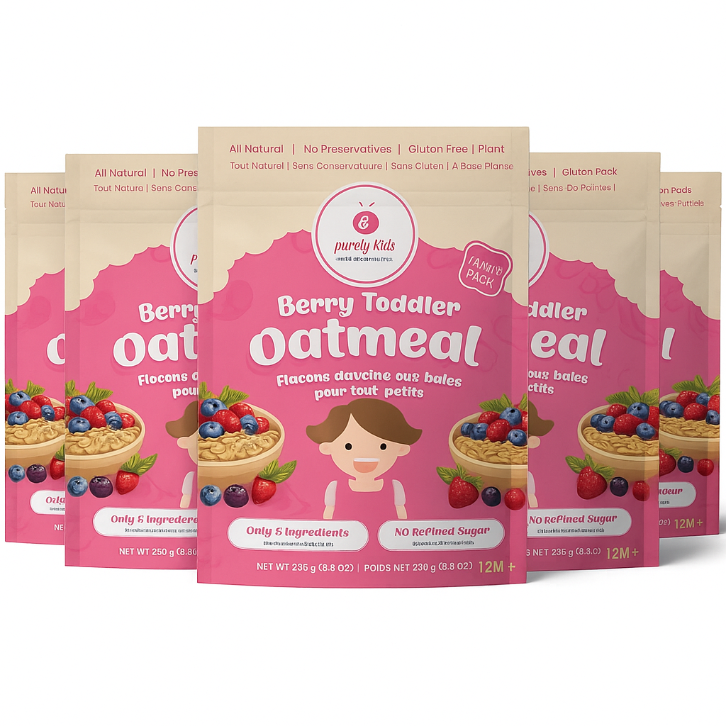 Purely Kids Organic Kids Berry Oatmeal
