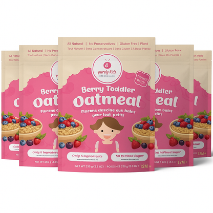 Purely Kids Organic Kids Berry Oatmeal