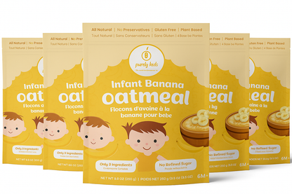 Purely Kids Organic Infant Banana Oatmeal (6–8 Months)