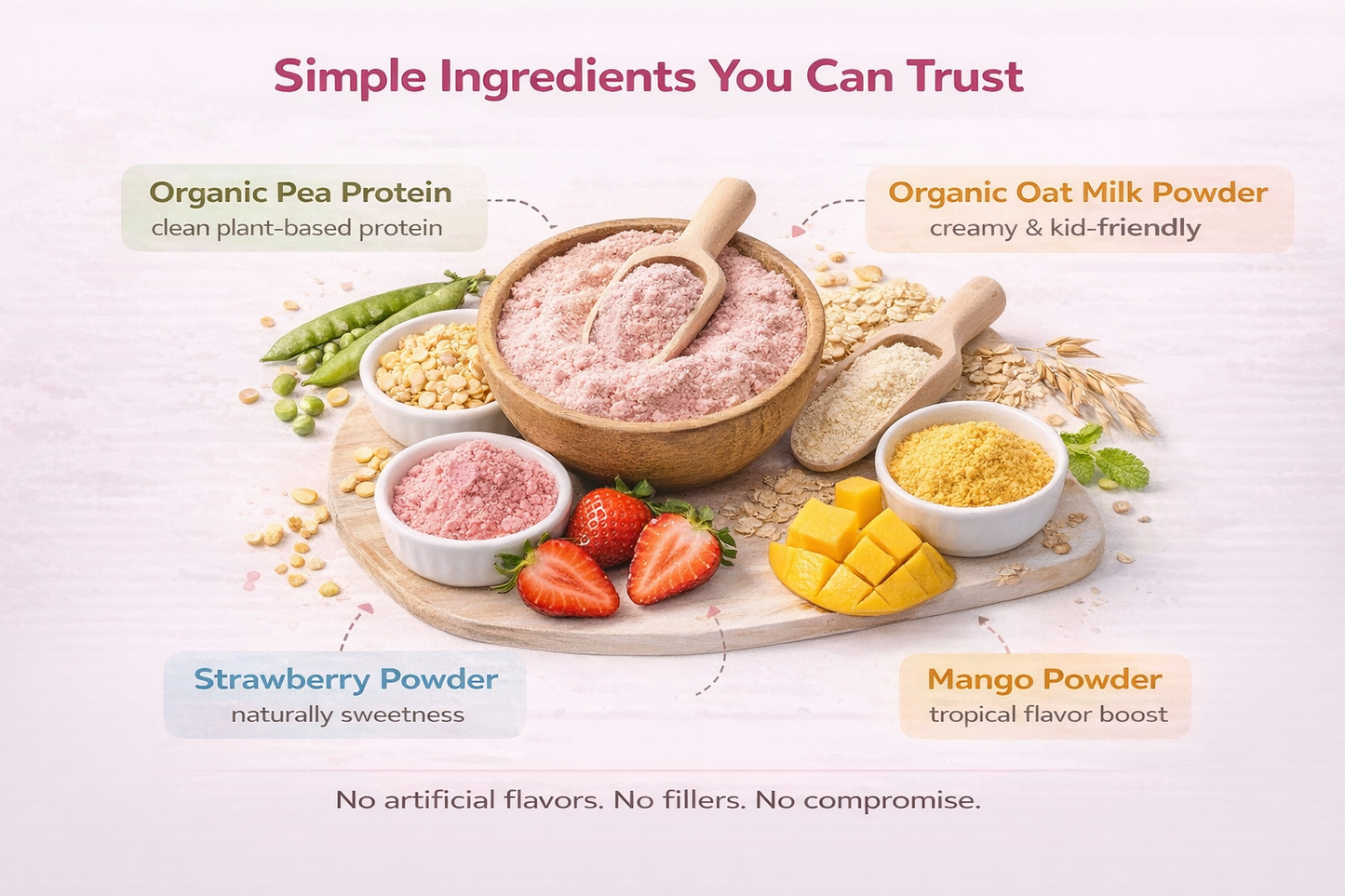 Purely Kids™ Organic Berrylicious Protein Drink Mix