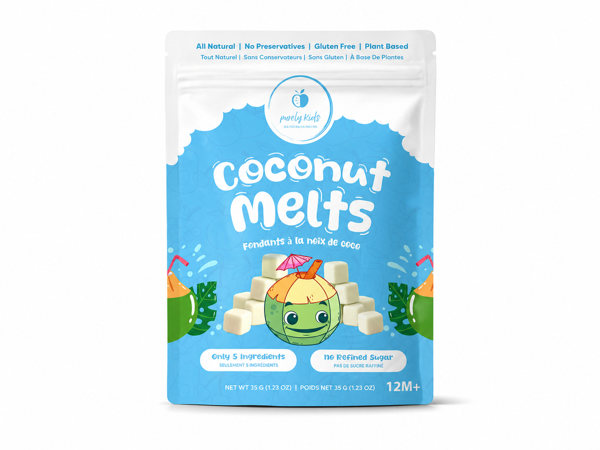 Purely Kids Coconut Melts – Dairy and Gluten Free Snack