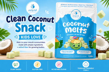 Purely Kids Coconut Melts – Dairy and Gluten Free Snack