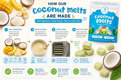 Purely Kids Coconut Melts – Dairy and Gluten Free Snack