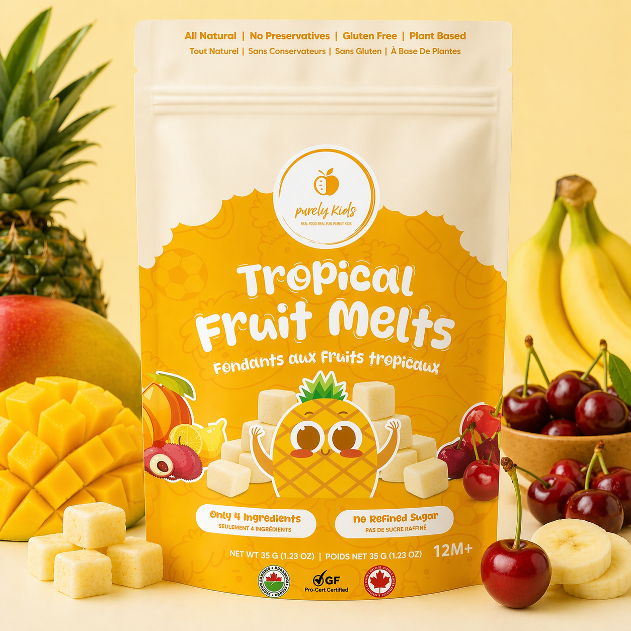 Purely Kids Organic Tropical Fruit Melts