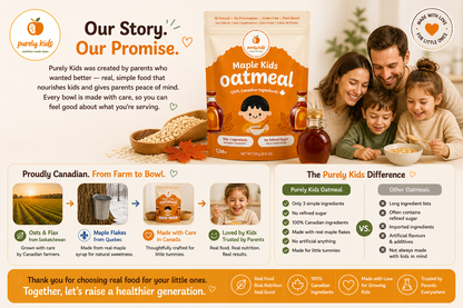 Purely Kids Organic Kids Maple Oatmeal