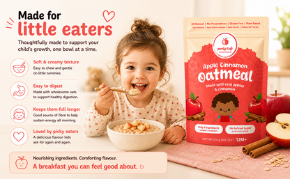 Purely Kids Organic Kids Apple Cinnamon Oatmeal