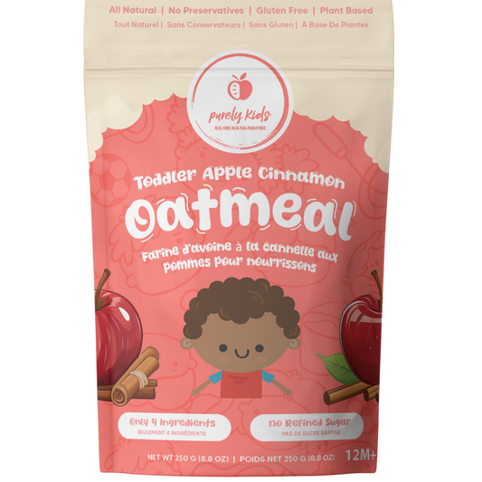 Purely Kids Organic Kids Apple Cinnamon Oatmeal