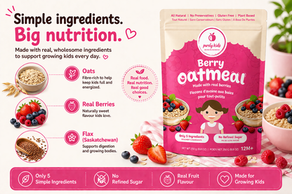 Purely Kids Organic Kids Berry Oatmeal