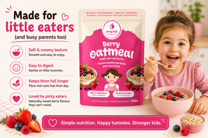 Purely Kids Organic Kids Berry Oatmeal