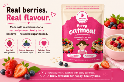 Purely Kids Organic Kids Berry Oatmeal