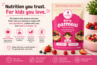 Purely Kids Organic Kids Berry Oatmeal