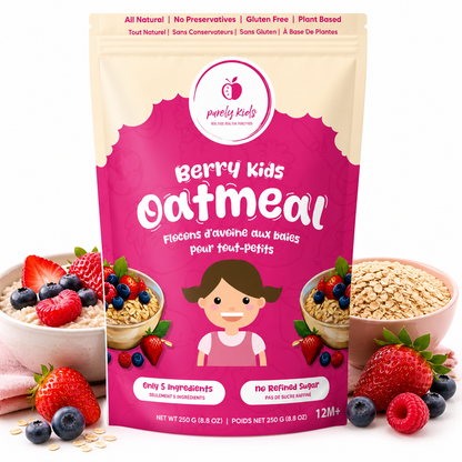 Purely Kids Organic Kids Berry Oatmeal