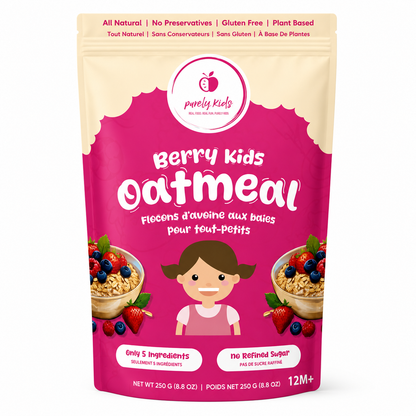 Purely Kids Organic Kids Berry Oatmeal