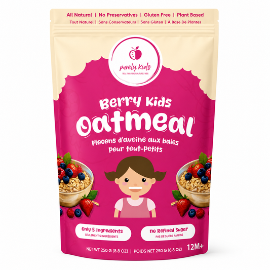 Purely Kids Organic Kids Berry Oatmeal