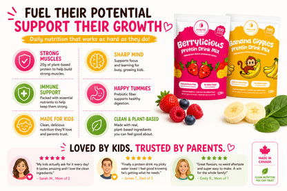Purely Kids Organic Protein Drink Mix Combos