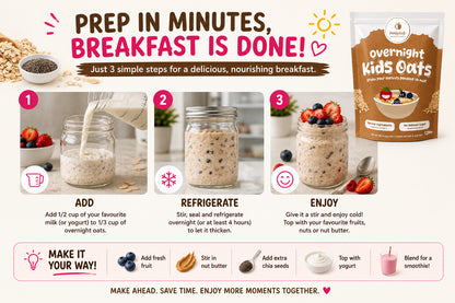 Purely Kids Organic Kids Overnight Oats