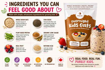 Purely Kids Organic Kids Overnight Oats