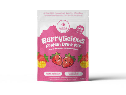 Purely Kids Organic Berrylicious Protein Drink Mix