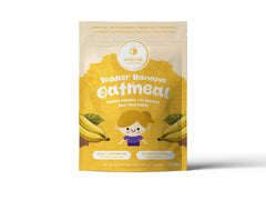 Toddler Banana Flax Oatmeal