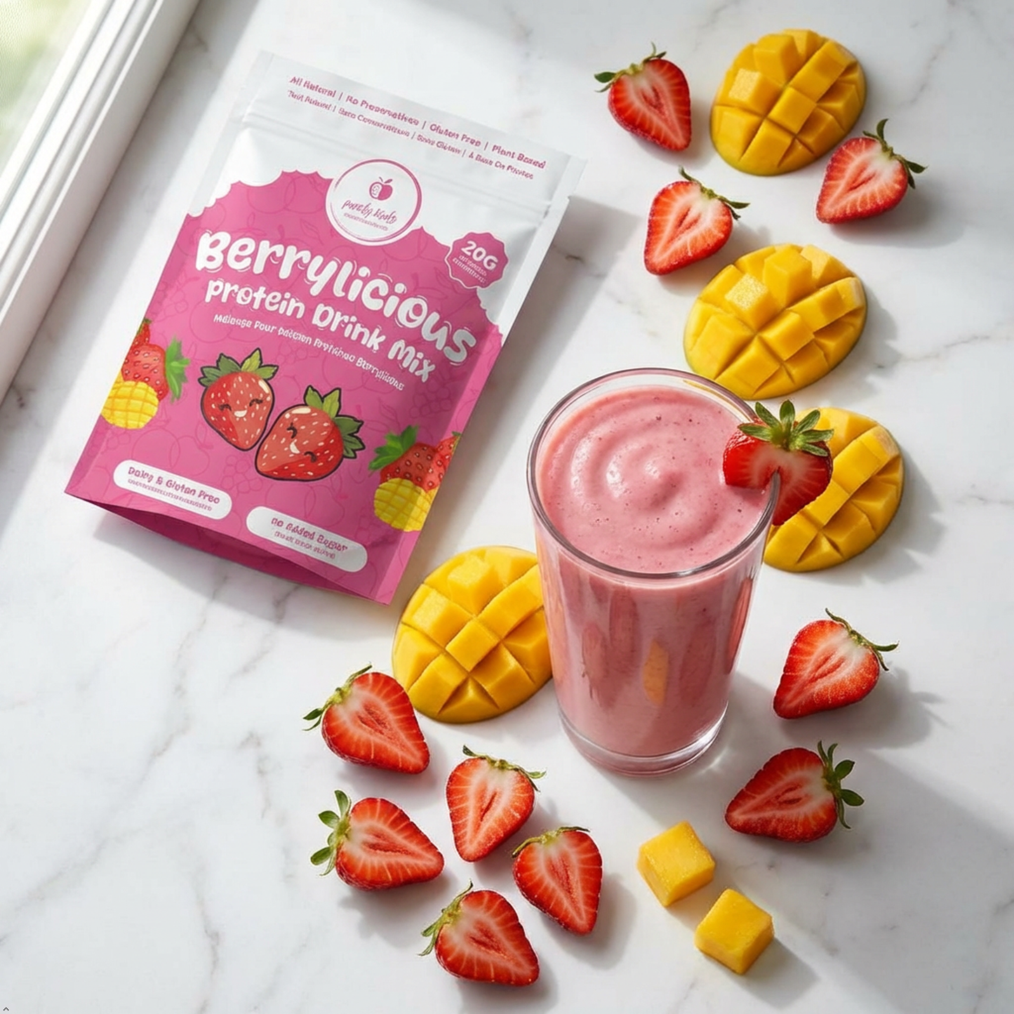 Purely Kids™ Organic Berrylicious Protein Drink Mix
