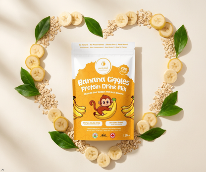 Purely Kids Organic Banana Giggles Protein Drink Mix