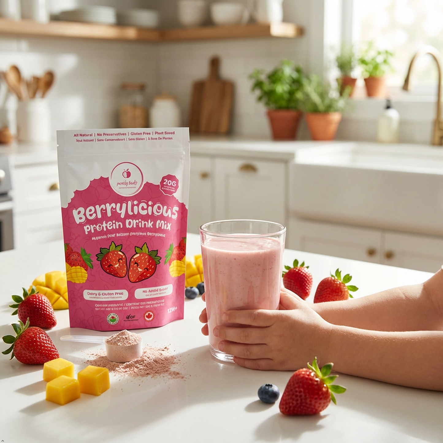Purely Kids™ Organic Berrylicious Protein Drink Mix