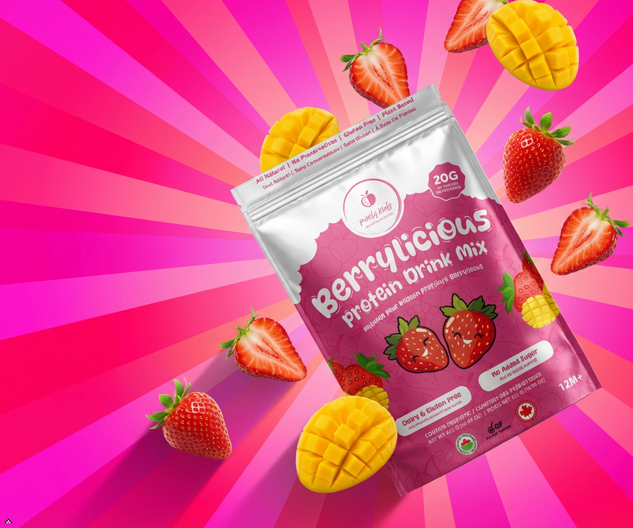 Purely Kids™ Organic Berrylicious Protein Drink Mix