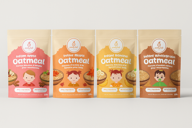 Purely Kids Organic Infant Oatmeal Combo Pack (6–8 Months)